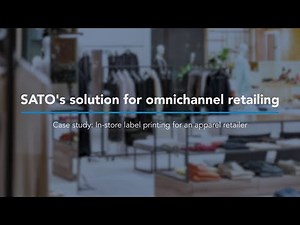 SATO's ship-from-store solution for omnichannel retailers