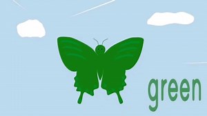 【英语启蒙-蝴蝶颜色】Butterfly Colors Song