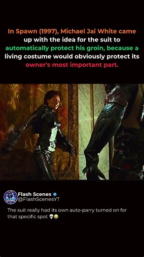Why Spawn's Suit Had An Automatic Defense System! 😂 #spawn #comicbooks #shorts