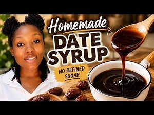 How to Make Date Syrup at Home | Healthy Natural Sweetener