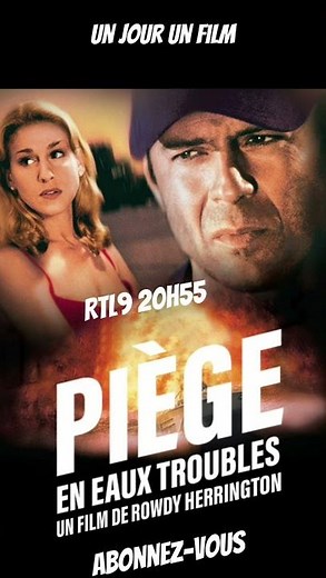 Piège en eaux troubles #programmetv #rtl9 #filmaction #anecdotecinema #critiquecinema #brucewillis