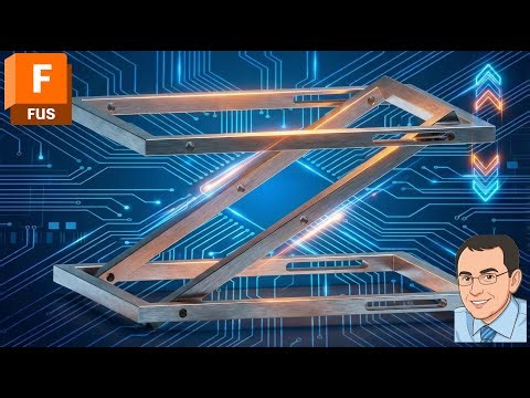 Make a Scissor Mechanism Actually Move | Fusion 360 Rigid, Slider, Revolute, Pin Slot Joints