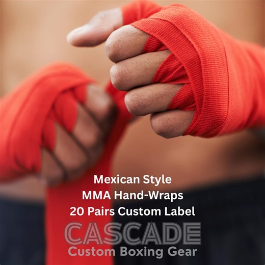 20 Pairs Custom Label Mexican Style Boxing Hand Wraps - MMA Kickboxing Sparring - Etsy