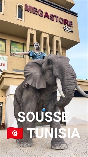 [4K][2025] SOUSSE 🇹🇳 TUNISIA - ZONA CU ELEFANȚI
