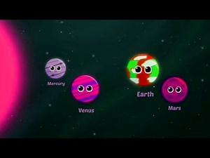 Planets Dancing In The Sky Effects | The Planet Song | Solar System