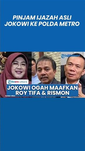 Kuasa Hukum YB Irpan Akan Pinjam Ijazah Jokowi ke Polda Metro Jaya, Diperlihatkan di Sidang PN Solo