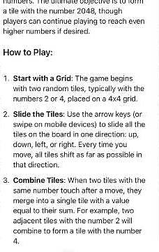 What is 2048 Game and How to Play It