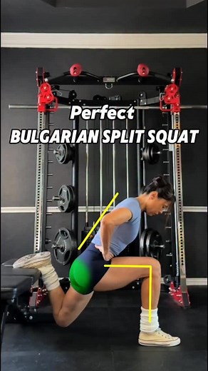 Ariel_yu | Bulgarian Split Squat - How to Target More Quads or More Glutes When performing Bulgarian split squats, keeping the torso upright and... | Instagram