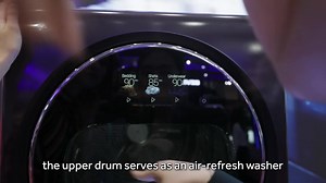 63 reactions | Haier Laundry Center is the first to integrate the upper dryer and lower washer & dryer combo into one unit, achieving industry-shortest 1.5m in height, saving space for you. It also serves as four machines in one: one washer, one 7KG heat pump dryer, one 10KG heat pump dryer, and one professional I-Refresh machine (I-Refresh by transforming water to water mist, which takes care of your delicate clothes. #Haier #cantonfair #HaierPH | Haier | Facebook