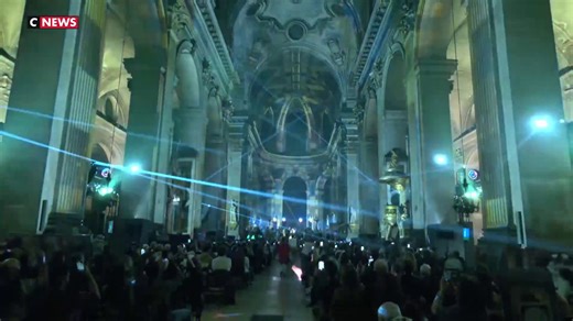 Paris : l'Église Saint-Sulpice accueille un spectacle immersif