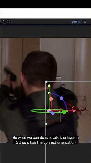 Blood Hit Tutorial 🔥 #vfx