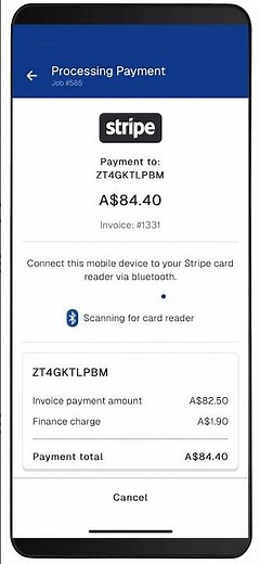 How to Process In-Person Card Payments with Stripe 💳📱Simpro Mobile