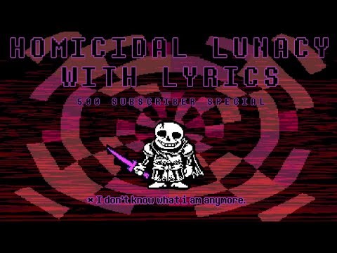 Homicidal Lunacy (SegaSonic) - With Lyrics (Dusttrust)