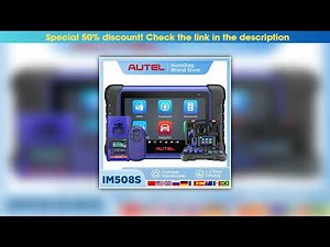 Review Autel MaxiIM IM508S IMMO Key Programmer Auto All System Diagnostic Scanner IM508S Pro Key Fo