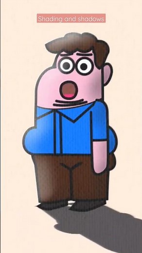 Character Animation made in Synfig Studio #shorts