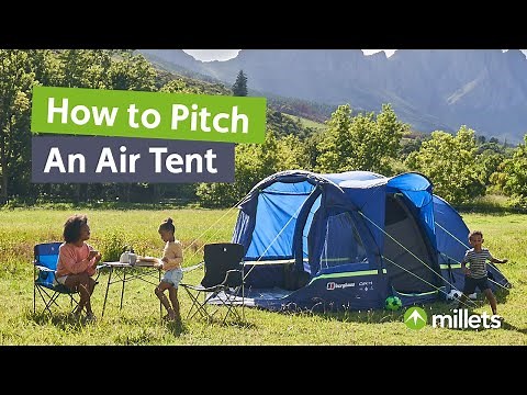 A Simple Guide to Pitching an Air Tent