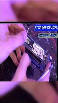 Why SSDs Are So Much Faster Than HDDs #hddvsssd #computerstorage