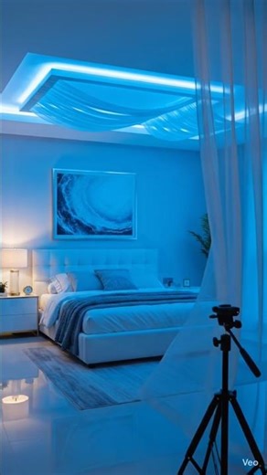 Luxury LED Bedroom Transformation ✨ Modern Dream Room Setup #dreamhome