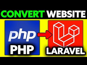 How To Convert PHP Website Into Laravel (2025) - Step by Step