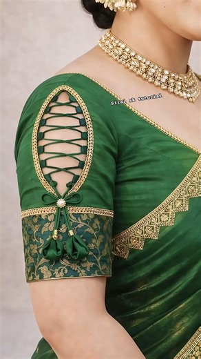 Wow So elegant and popular sleeve design ideas 💯👌 #shorts #tiktok#youtubeshorts