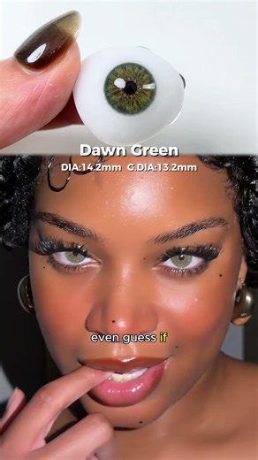 Colored contacts for dark eyes and dark skin tones