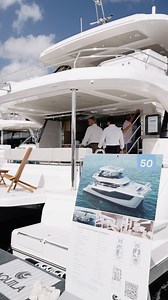 I think we found the perfect to get you to and from the islands right at 50ft! The all new Aquila 50 is a pretty incredible Yacht for only measuring 50ft in length. However the catch is it features an impressive 25ft beam! The possibilities with having a 25ft beam are endless. If you are looking to learn more about Aquilas all new 50 Power Cat Yacht be sure to head to the Boats.com YouTube page that features a full length walkthrough hosted by @marilyn.demartini #Aquila #yacht #Powercat #caterma