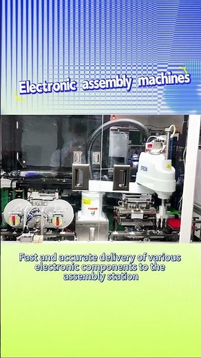 Assembly line for electronics industry | Easy installation from component to finished product