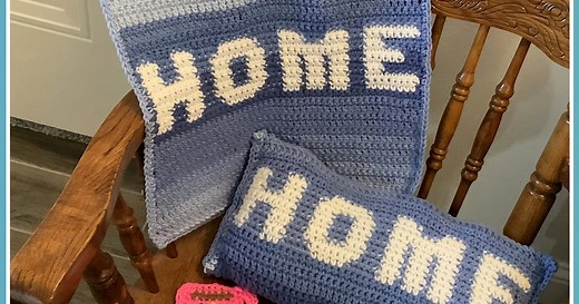 “HOME” Wall Hanger 2025 Crochet Pattern Crochet Along By Sara Sach