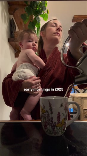 Mandee Pauch Mahaney on Instagram: "Early mornings sure look different these days 🤣"