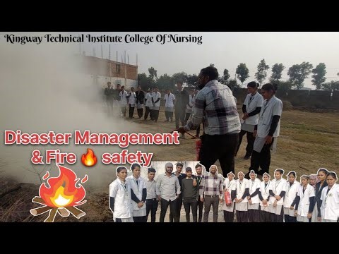 Disaster Management & Fire 🔥 Safety | Nursing College | Awareness | #disaster #fire #safety #nursing