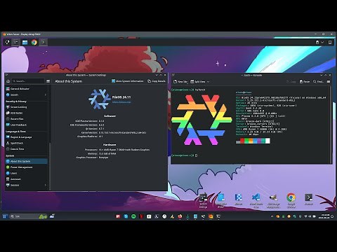 NixOS - How To install KDE 6 via NixOS 24.11 and Windows 11 - WSL - GWSL - Linux - 2024 - YouTube