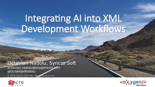 Integrating AI to Enhance XML Development Workflows | Jason Fox