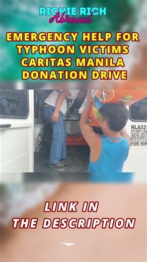 EMERGENCY HELP FOR TYPHOON VICTIMS - Caritas Manila Donation Drive