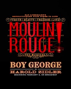 6.3K reactions · 733 shares | Grammy-winning global icon Boy George returns to Broadway as the glittering Impresario of Moulin Rouge! The Musical. | Moulin Rouge The Musical - Broadway | Facebook