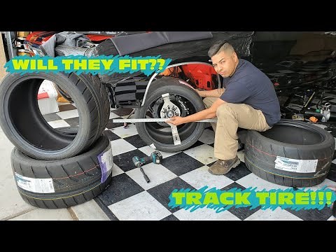 MEASURING FOR WHEEL SIZE USING A WHEEL FITMENT TOOL! (TRACK TIRES)