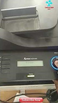 Samsung Printer xpress m2876nd Static IP Setting config | Samsung Printer network setting