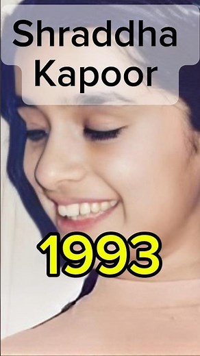 Shraddha Kapoor (1987-2025) Age transformation. #shraddhakapoor #shraddha #age
