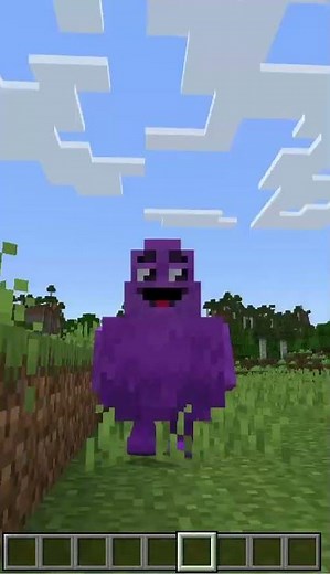 Grimace Minecraft Skin from McDonalds