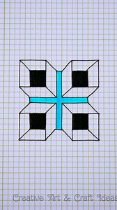 112K views · 636 reactions | Creating 3D step-by-step illusion drawings easy #3D #art #illusion #drawing #opticalillusion | Creative Art & Craft Ideas | Facebook