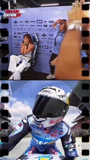 ¡Las emociones se desbordan en ambos lados del box de los Márquez! 🥹 #CatalanGP 🏁