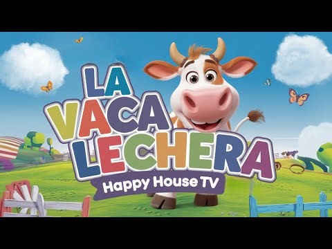 The Milk Cow 🐮🥛 Children's song to dance to as a family and learn with your babies and children (...