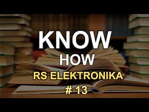 Know How - [RS Elektronika] # 13