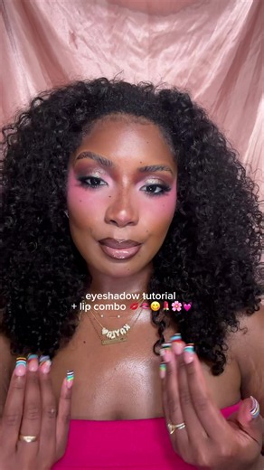Glamorous Pink Eyeshadow & Lip Combo Tutorial