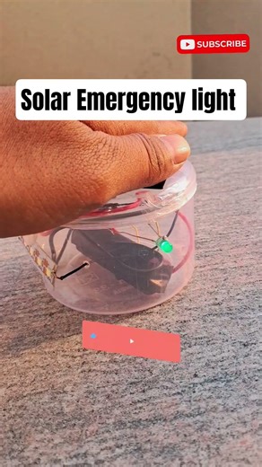 Don’t Buy Emergency Light ❌ Make This Solar Light at Home | DIY #viralvideo #solarlight