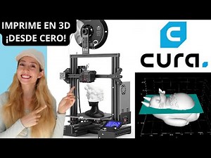 ¿Programas para impresión 3D? Como usar CURA y cortar piezas en LUBAN