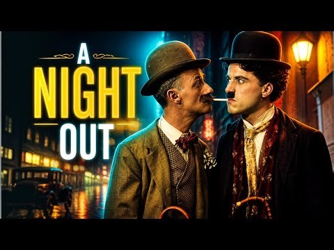 Charlie Chaplin – A Night Out (1915) | Full HD Classic Silent Comedy