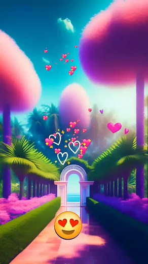 Vibrant Animated Garden Scenes Featuring Lush Flora