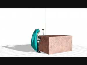 【MMD】物理演算でひきこもる装置作った【モデル配布】