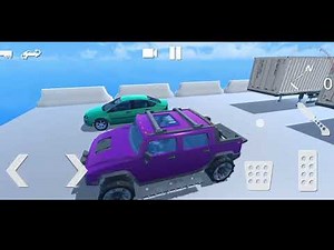 Car Crash Simulator Free Fall Stage | Extreme Car Destruction & Realistic Physics Test