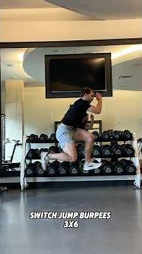 Switch Jump Burpee Progression! Full Workout on Patreon!👀